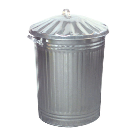 Galvanised Dust Bin - 80 Litre
