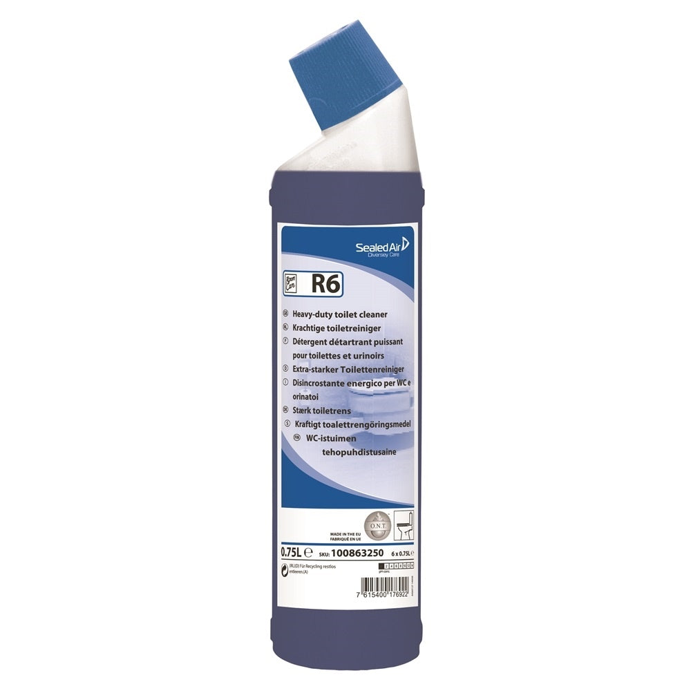 Diversey Room Care R6 - Heavy Duty Toilet Renovator - 750ml