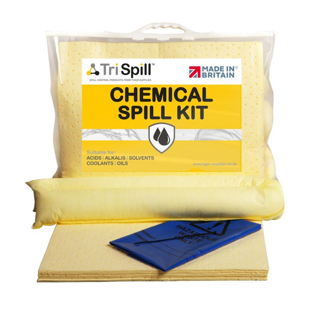 Chemical Spill Kit 15 Litre Upwood Cleaning And Hygiene 2924