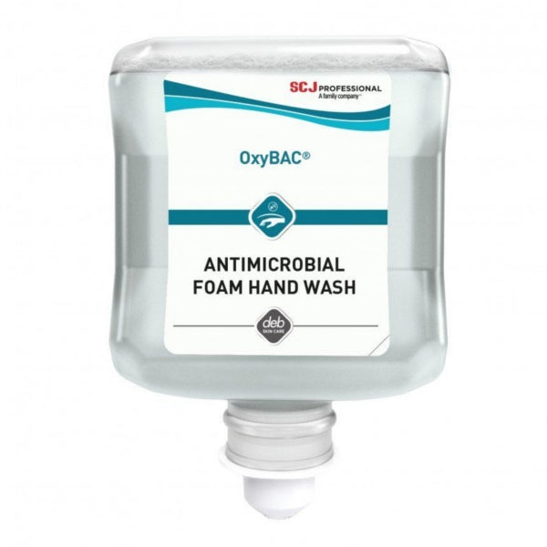 Deb Stoko OxyBAC FOAM Wash - 1 Litre Cartridge