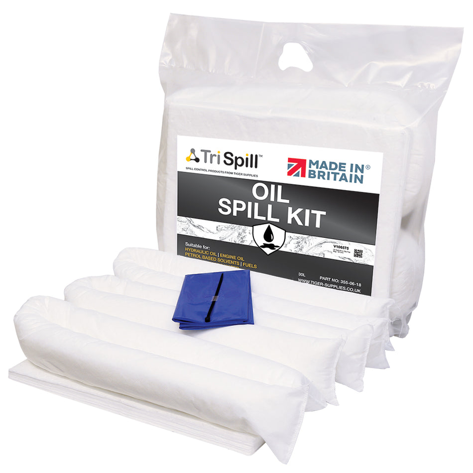 Oil Spill Response Kit - 30 Litre