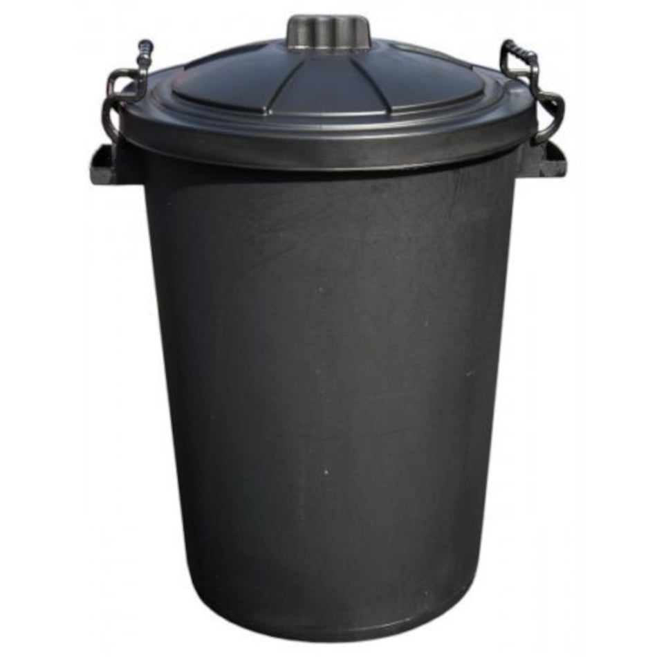 Plastic Dust Bin with Lid - 80 Litre