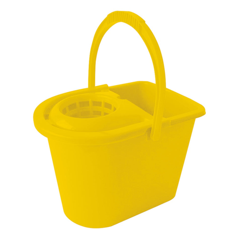 15 Litre Mop Bucket - Yellow