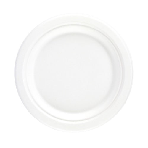 Bagasse Round Plate 9" - Pack of 125