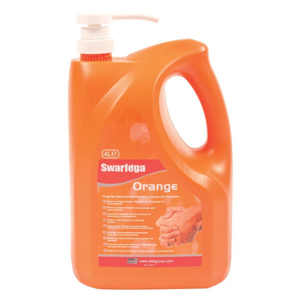 Deb Swarfega Orange - 4 Litre Pump Top Bottle