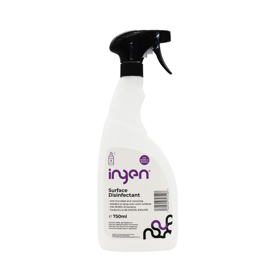 Ingen Disinfectant Surface Spray - 750ml Trigger