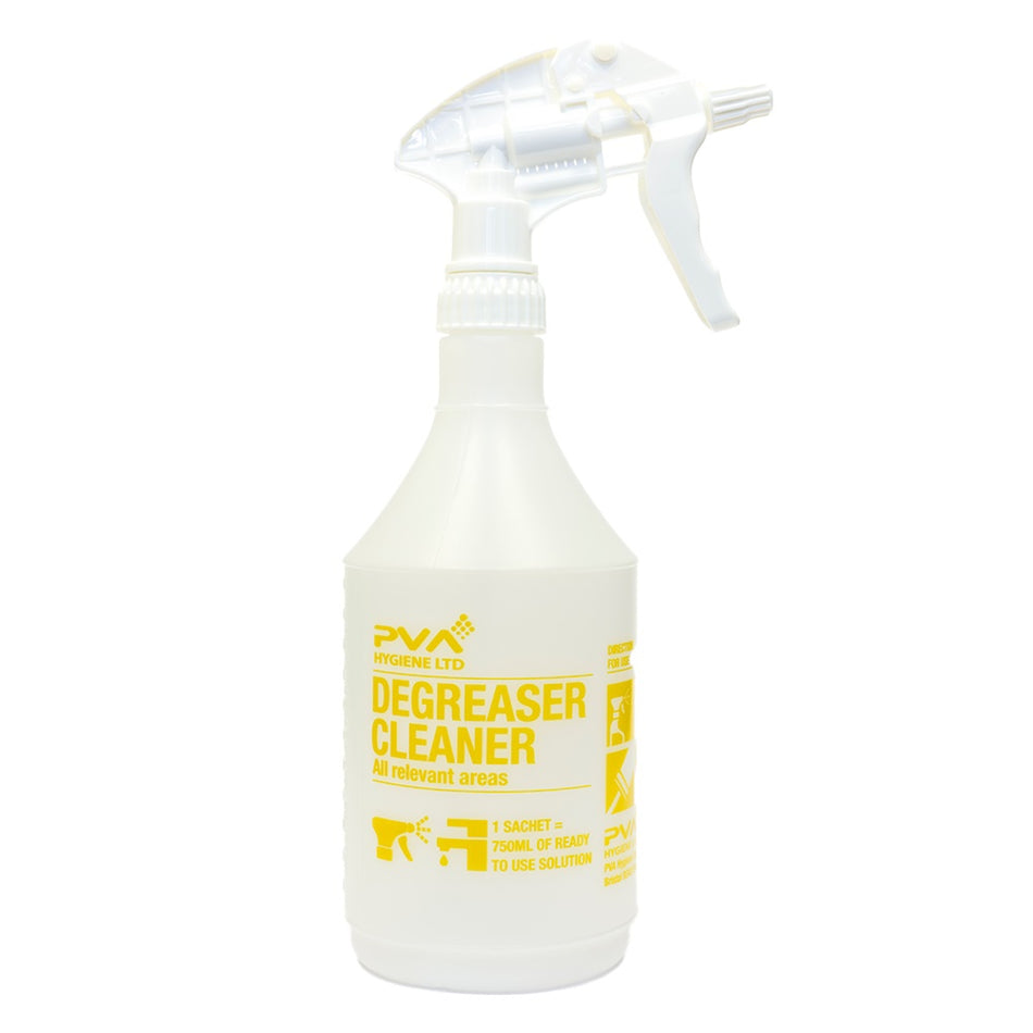 PVA Degreaser Trigger Spray Bottle (Empty Bottle Only) - 750ml