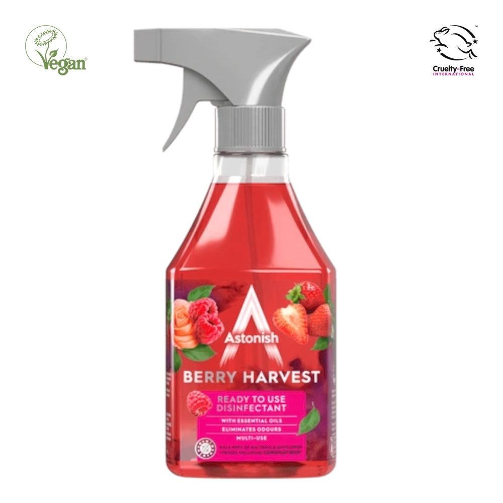 Astonish Ready to Use Disinfectant - Berry Harvest - 550ml Trigger