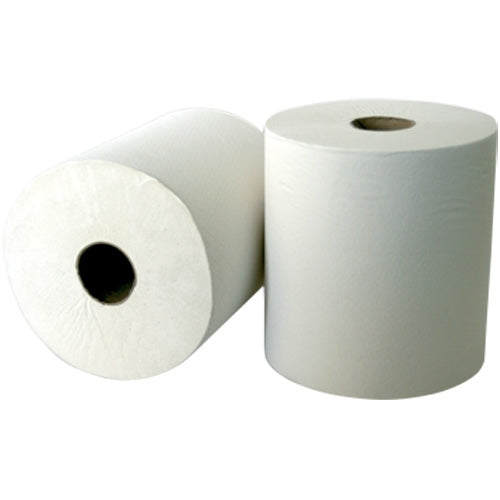 Leonardo 2ply Roll Towel 175m - White - Pack of 6