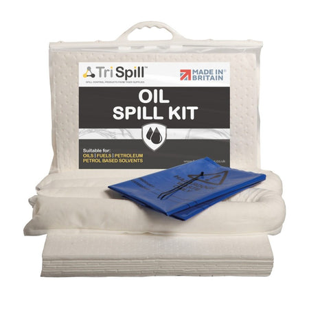 Oil Spill Kit - 30 Litre in Clip Top Bag