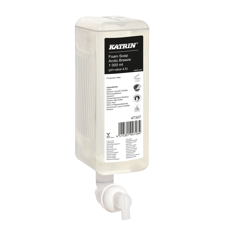 Katrin 47307 Arctic Breeze Foam Soap - 1 Litre