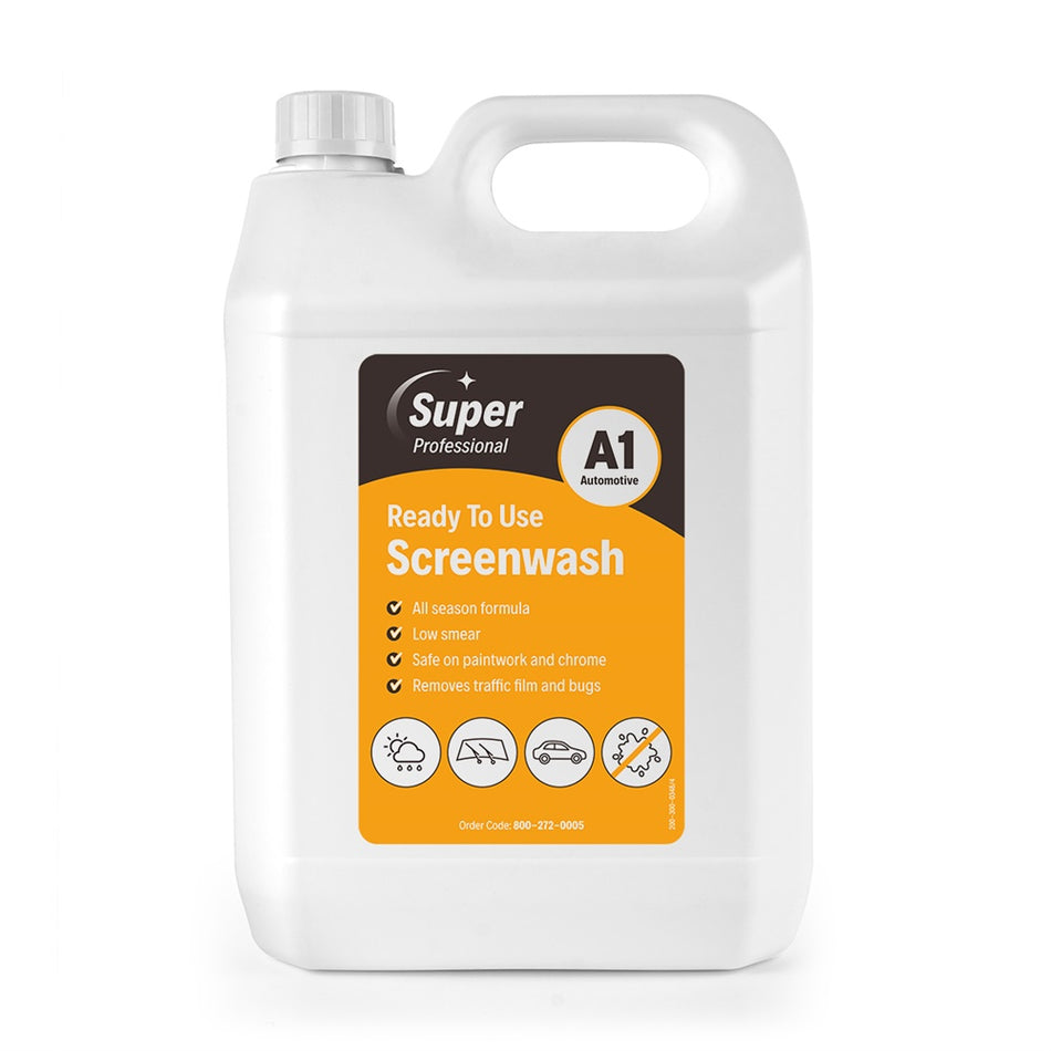 Screen Wash (Ready to Use) - 5 Litre