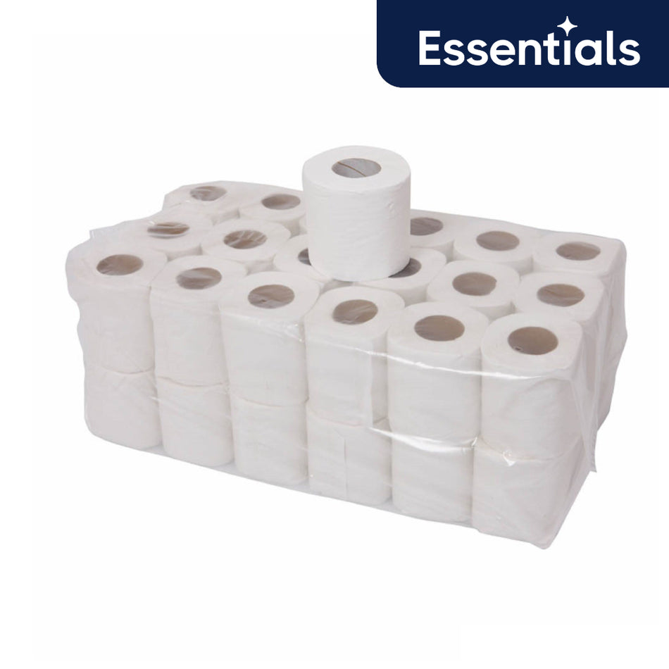 Essential Toilet Rolls 320 Sheet - Pack of 36