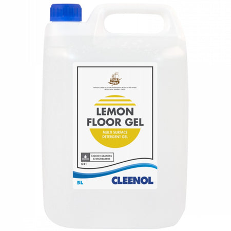 Cleenol Nova Long-Life Lemon Floor Gel - 5 Litre