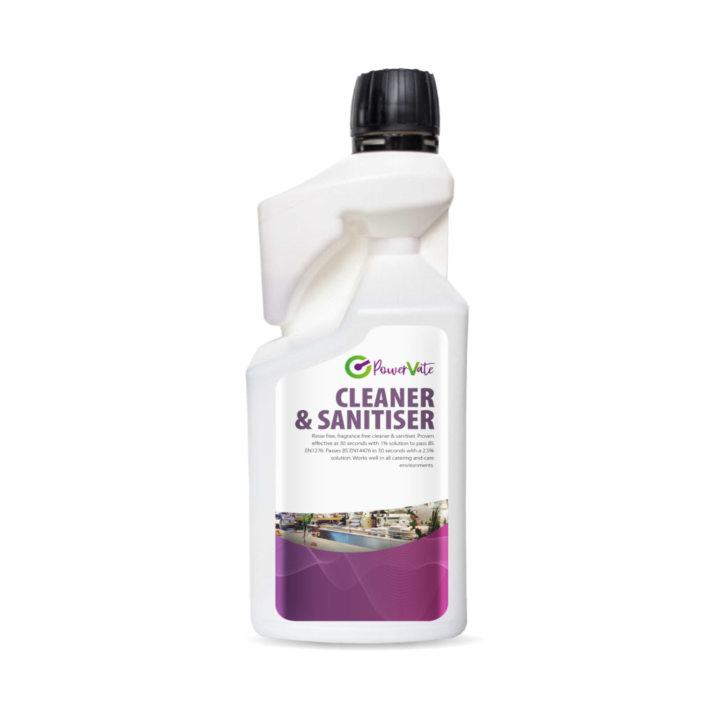 PowerVate Cleaner & Sanitiser - 1 Litre