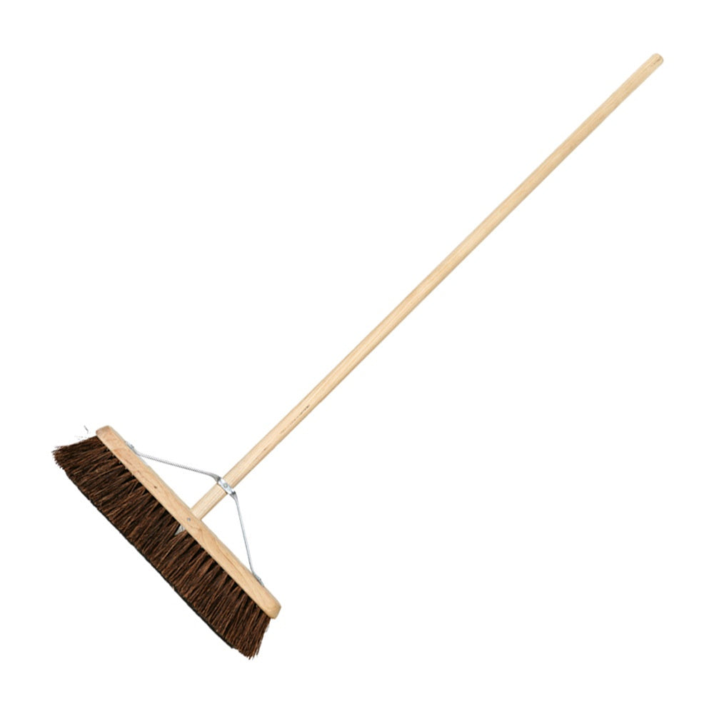 Bassine Broom c/w Handle & Stay - 18" / 450mm