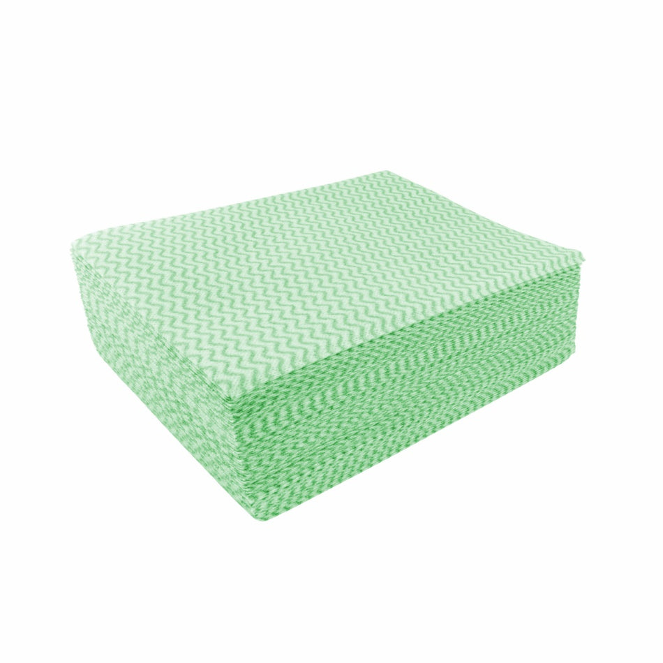 Jay Cloths - Green - Pack of 50