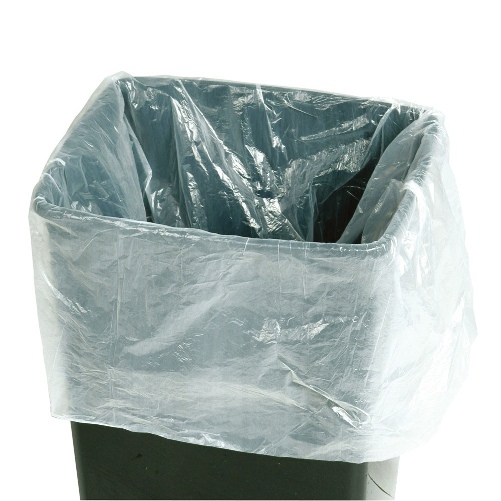 Clear Swing Bin Liners - 30 Litre - Pack of 1,000 – Upwood Cleaning ...