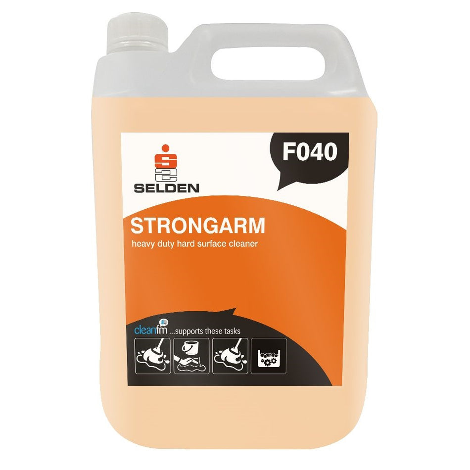 Selden F040 Strongarm Heavy Duty Hard Surface Cleaner – 5 Litre