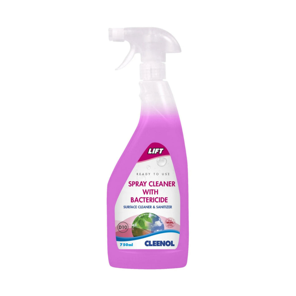 Cleenol Enviro Lift Spray Cleaner with Bactericide - 750ml