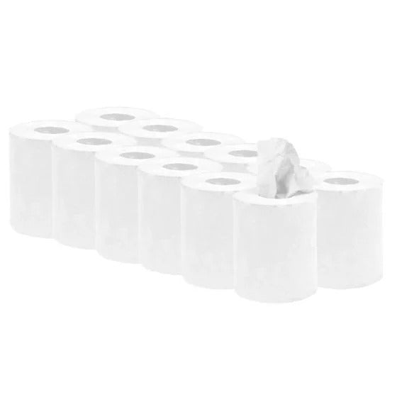 Mini Centrefeed – 2ply – White – Pack of 12